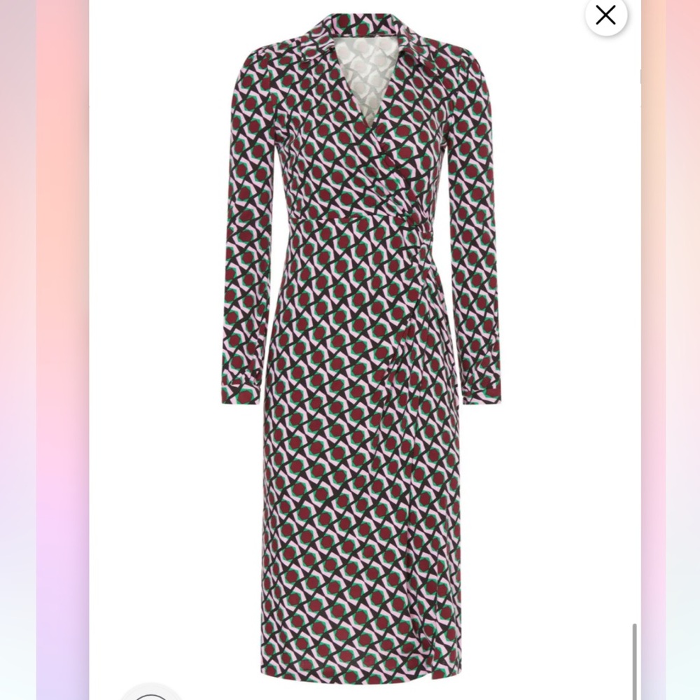 Diane Von Furstenberg Bogna Dress, Size: 6 - Picture 2 of 9